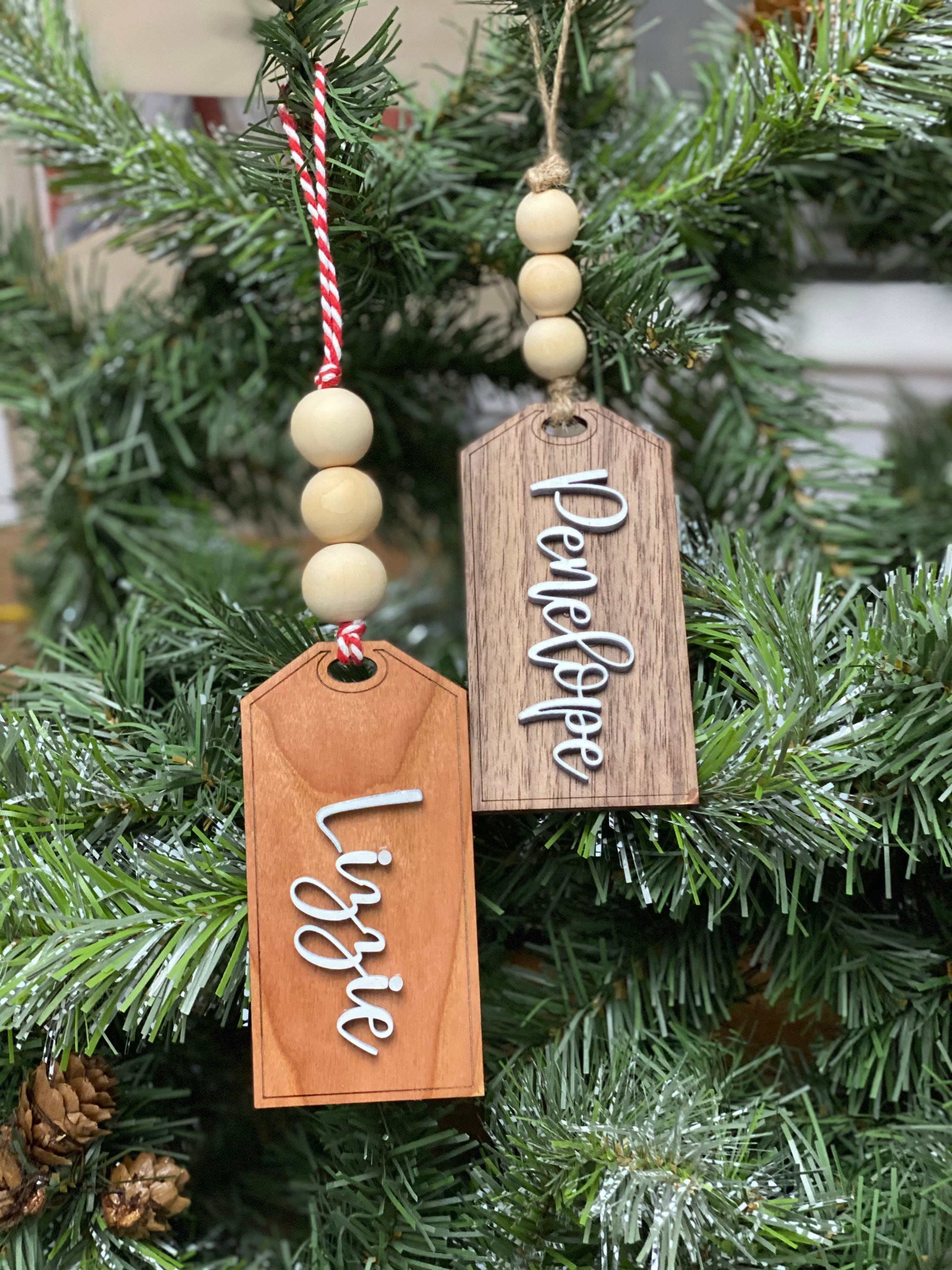 Personalised Xmas Gift Tags Christmas Present Tags Stocking Tags