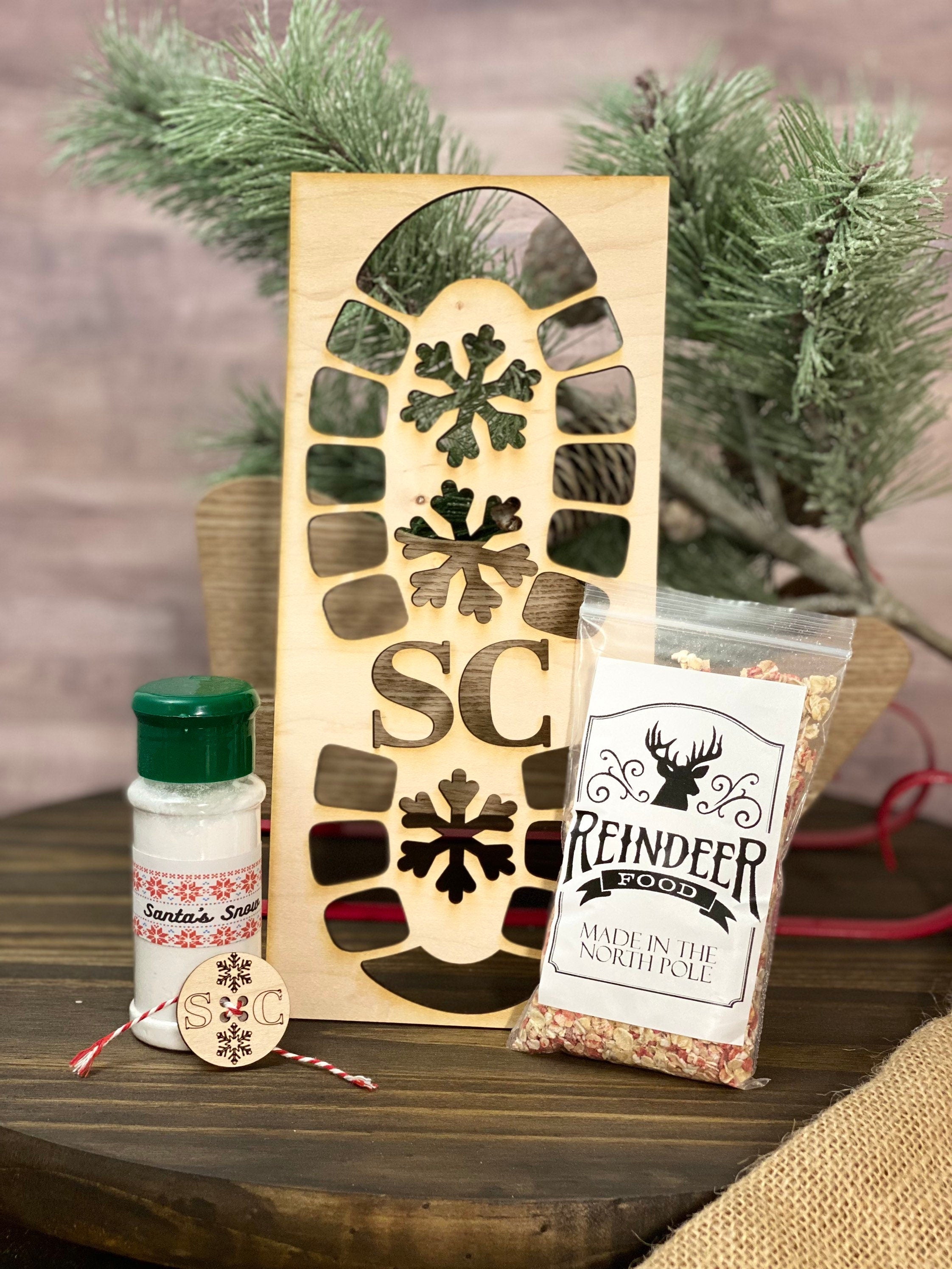 Santa Evidence Kit/ Santa Boot Prints / Santa was here / Christmas Eve –  Mockingbird and Fox