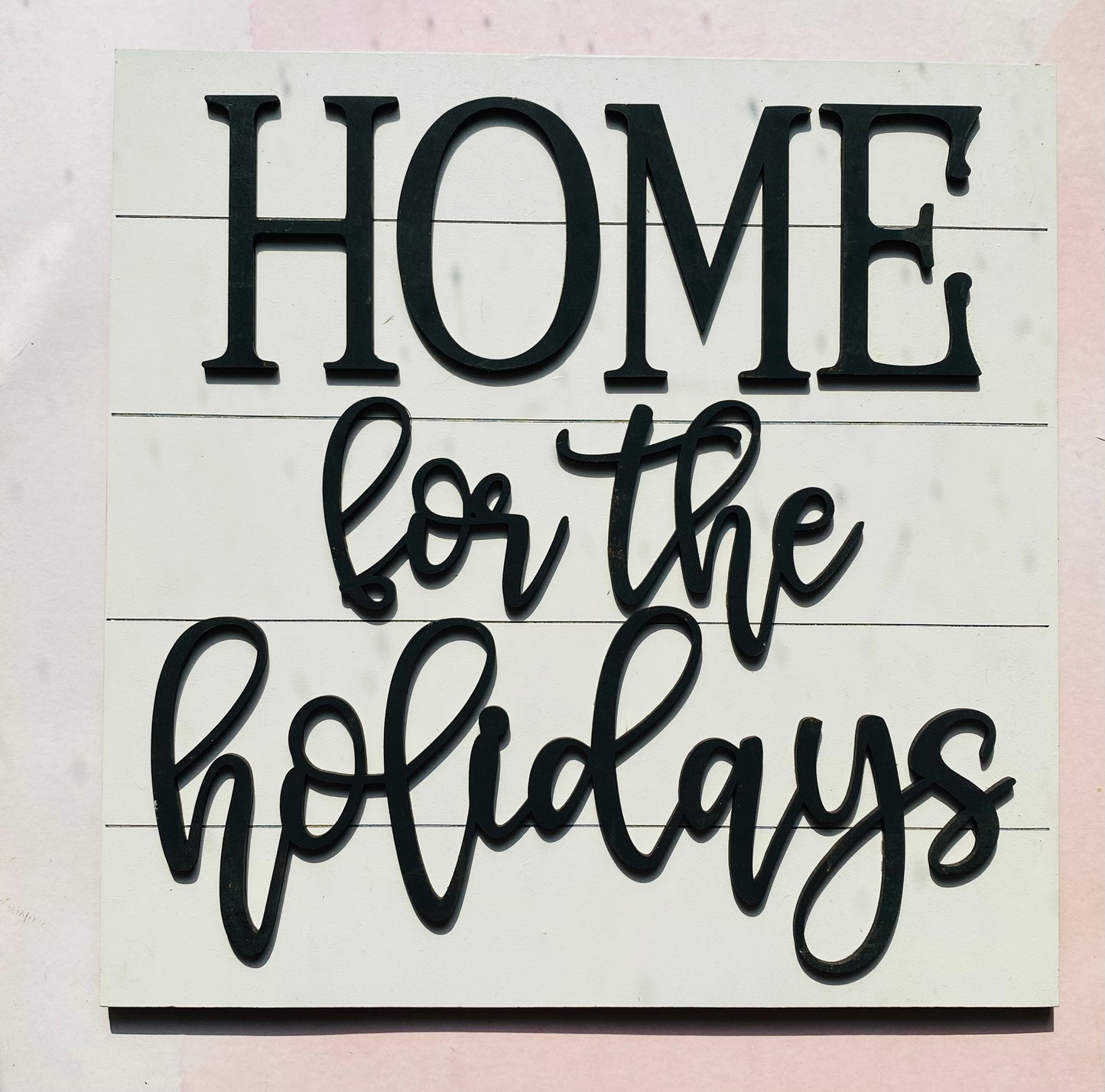 Home for the Holidays Tile Insert