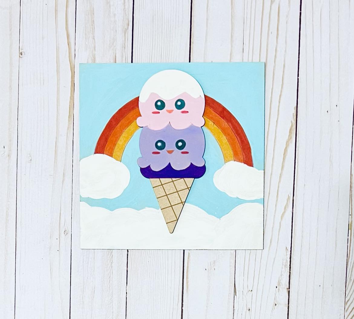 Ice Cream Paint Kit