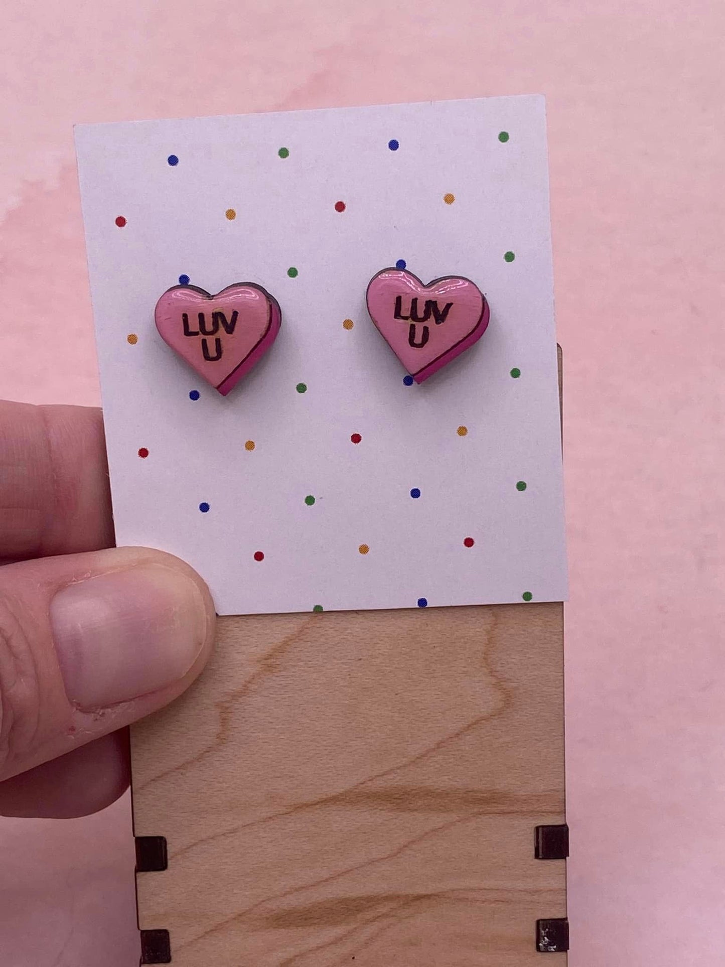 Valentine Stud Earrings