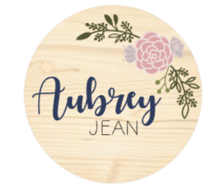 Aubrey Custom Floral Name Sign