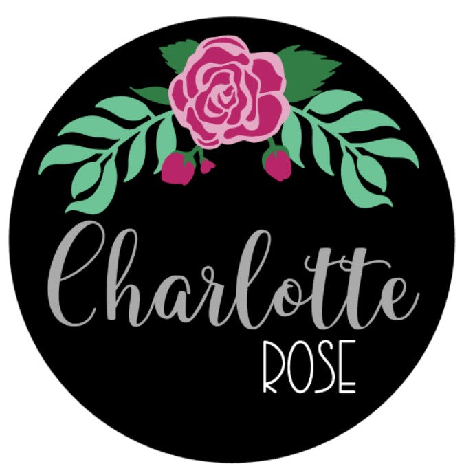 Charlotte Rose Custom Floral Name Sign