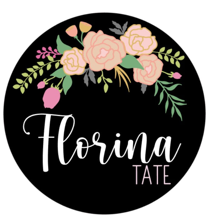 Florina Custom Floral Name Sign