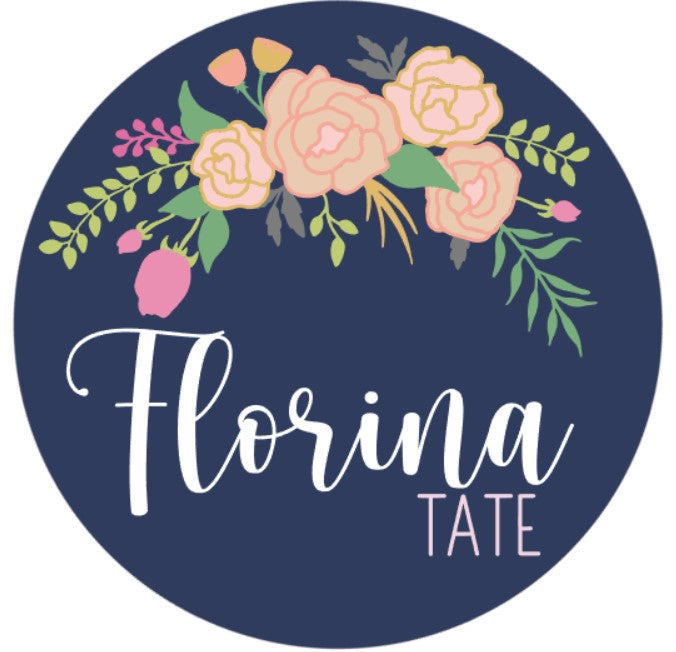 Florina Custom Floral Name Sign