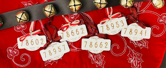 Zip Code Ornament Custom Options Available