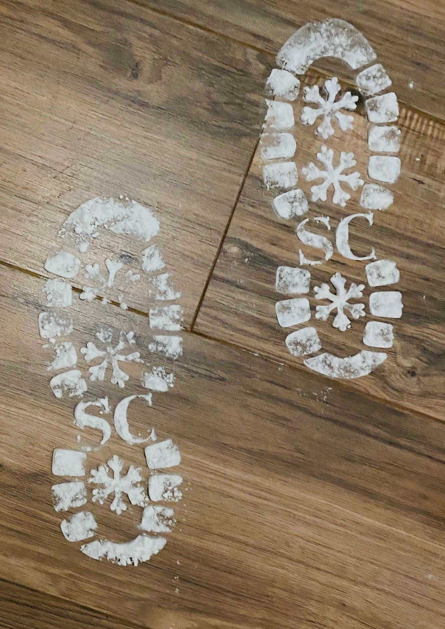 Santa Evidence Kit/ Santa Boot Prints / Santa was here / Christmas Eve / Christmas Eve Kit