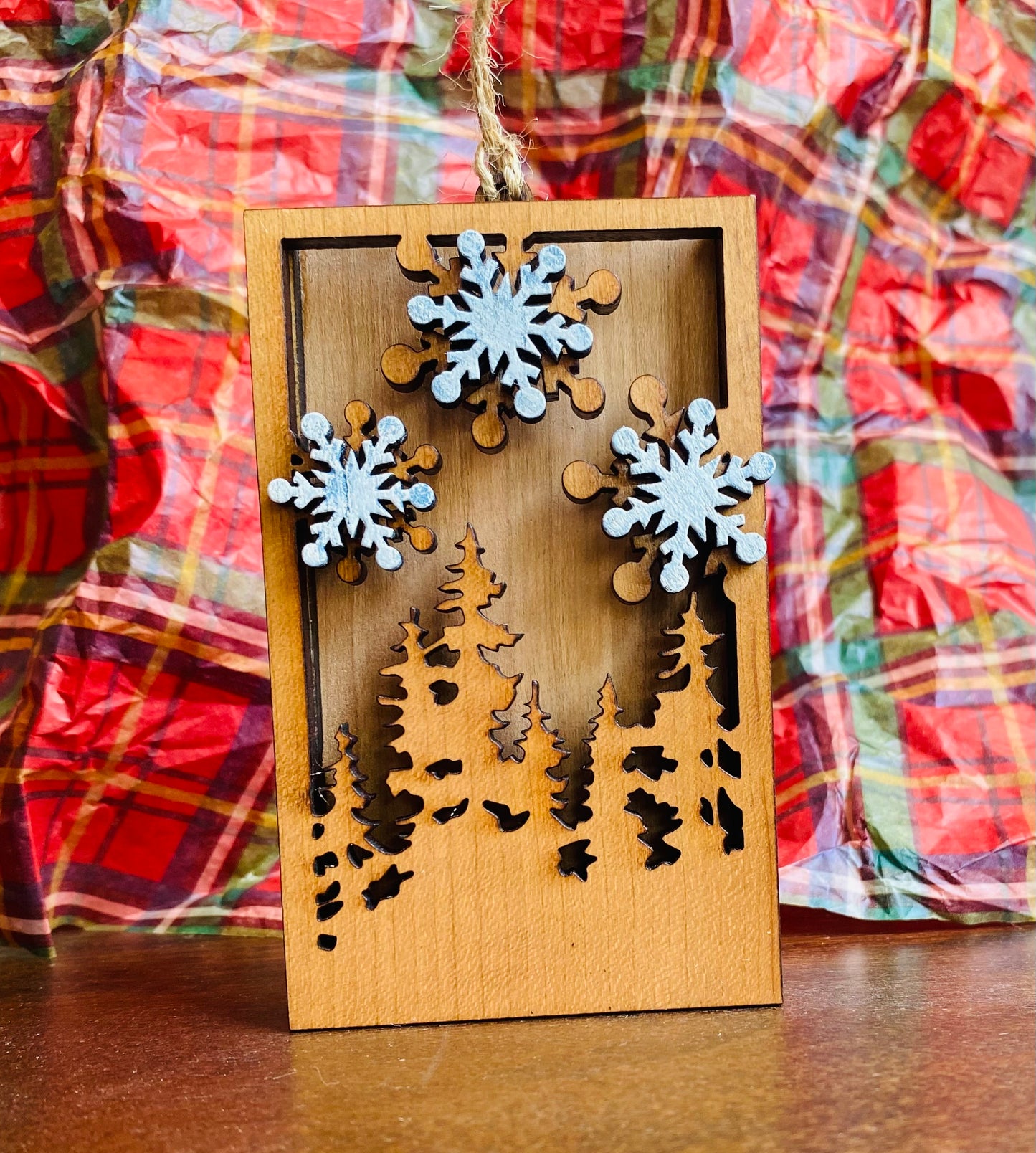 Winter Gift Card or Money Holder Ornament