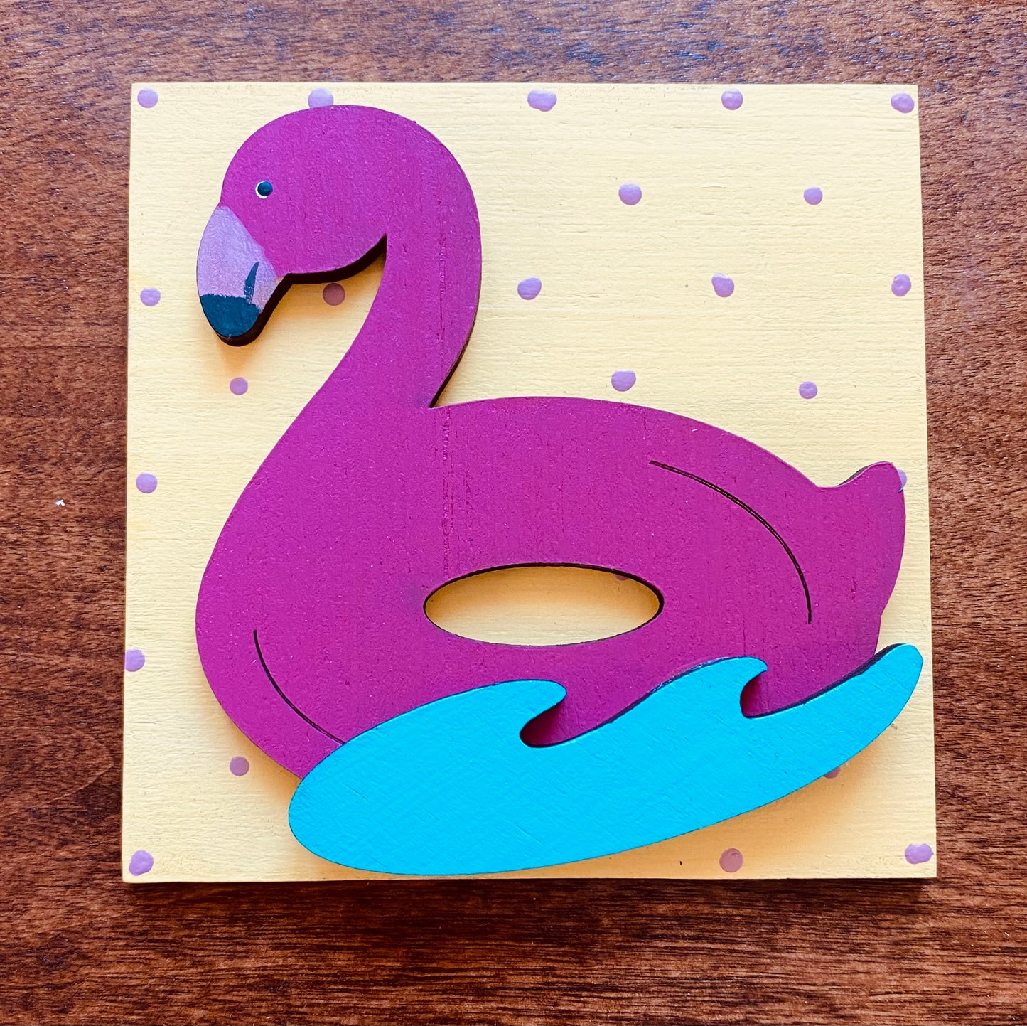 Flamingo Floaty Tile Insert