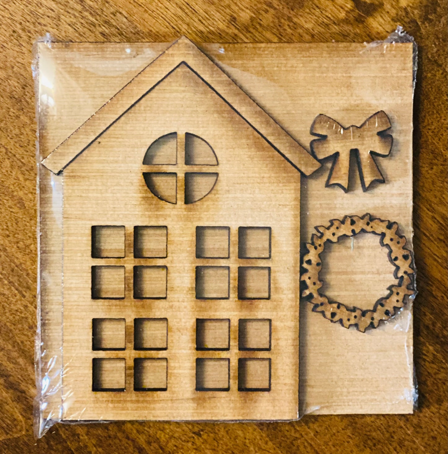 Christmas House Tile Insert