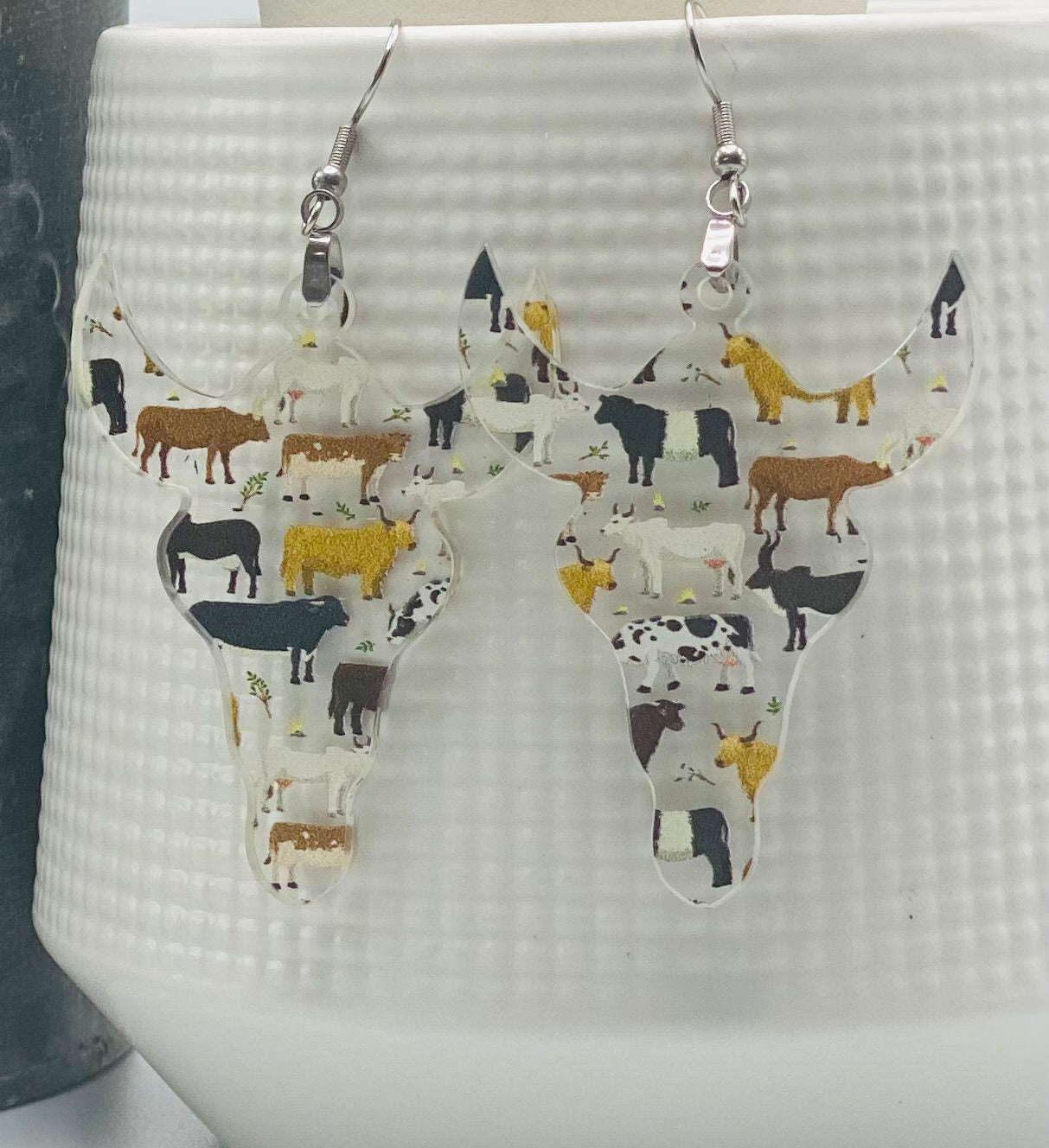 Cowgirl Chic Acrylic Earrings