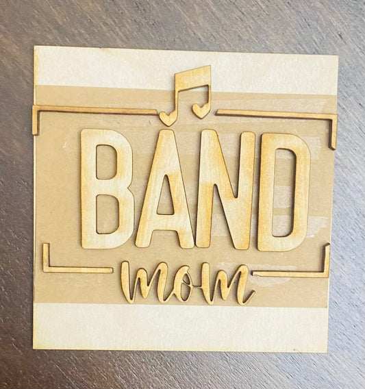 Band Mom Interchangeable Tile Insert