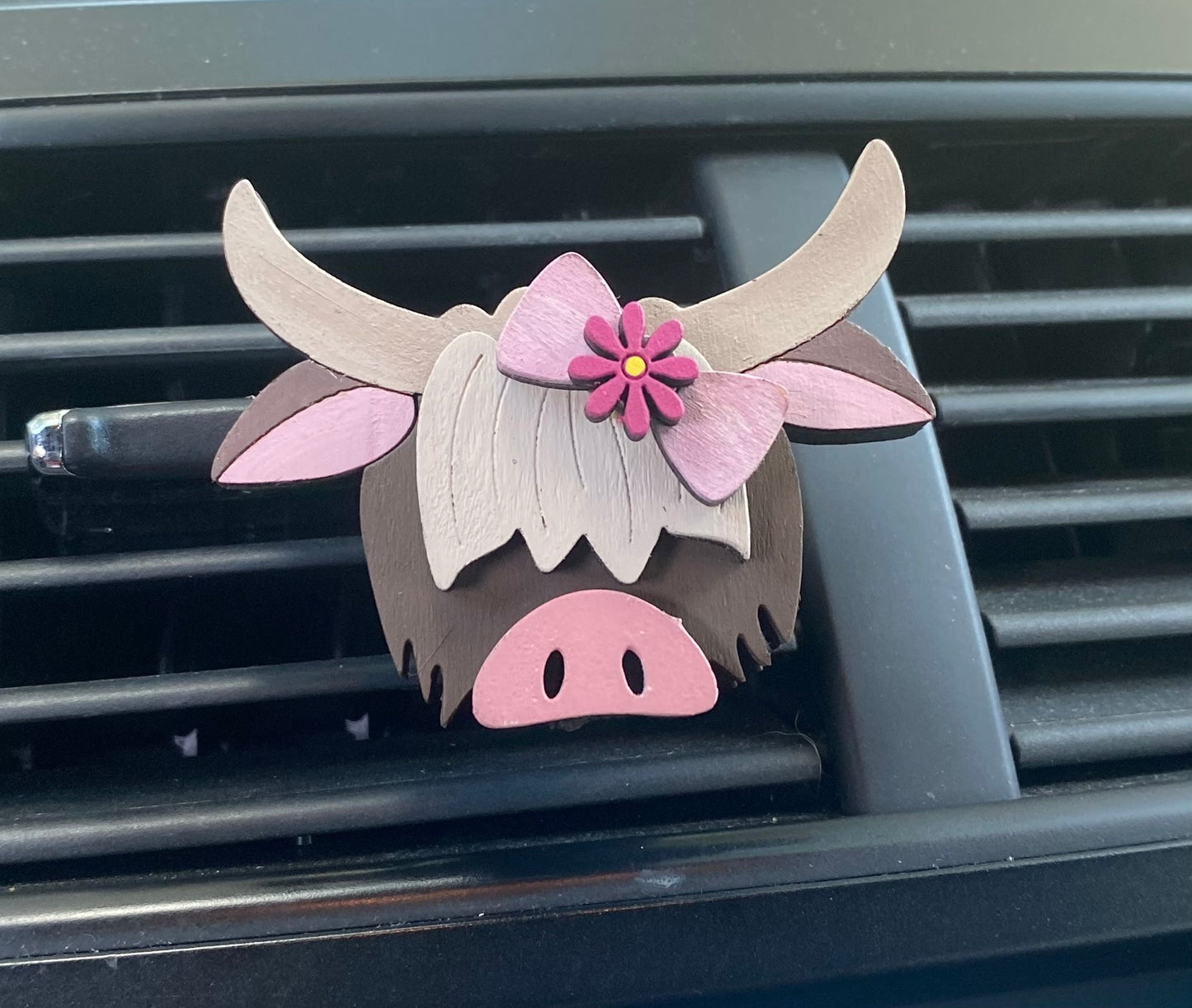 Highland Cow Car Vent Air Freshener