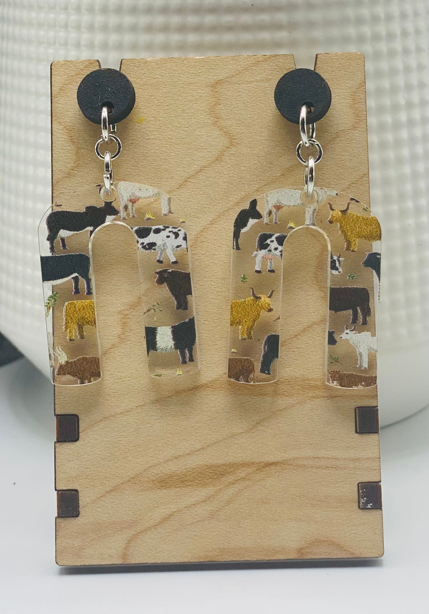 Cowgirl Chic Acrylic Earrings