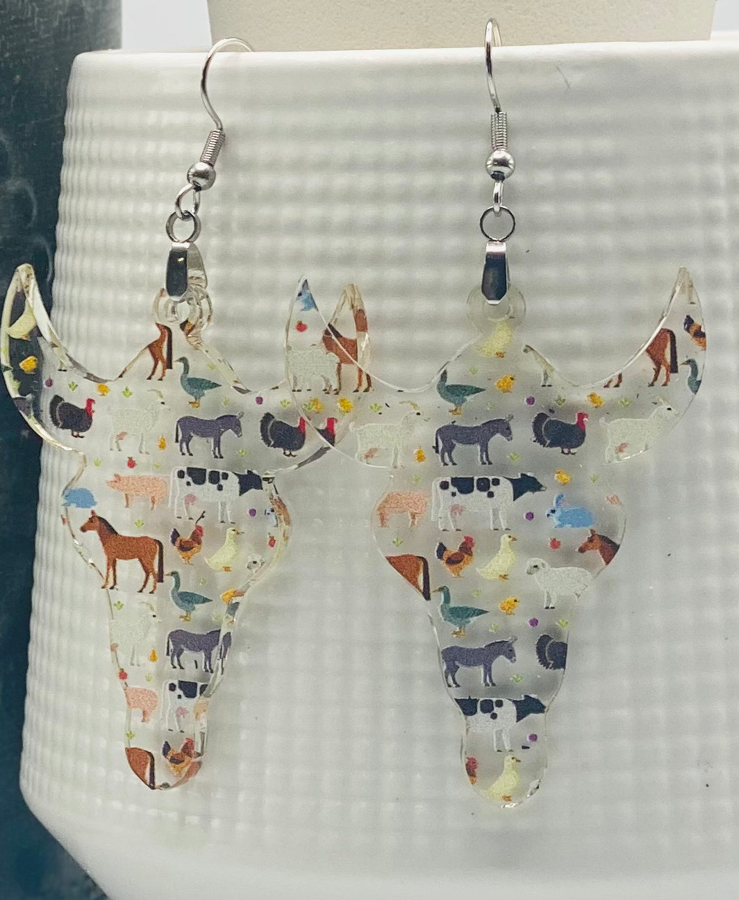 Cowgirl Chic Acrylic Earrings