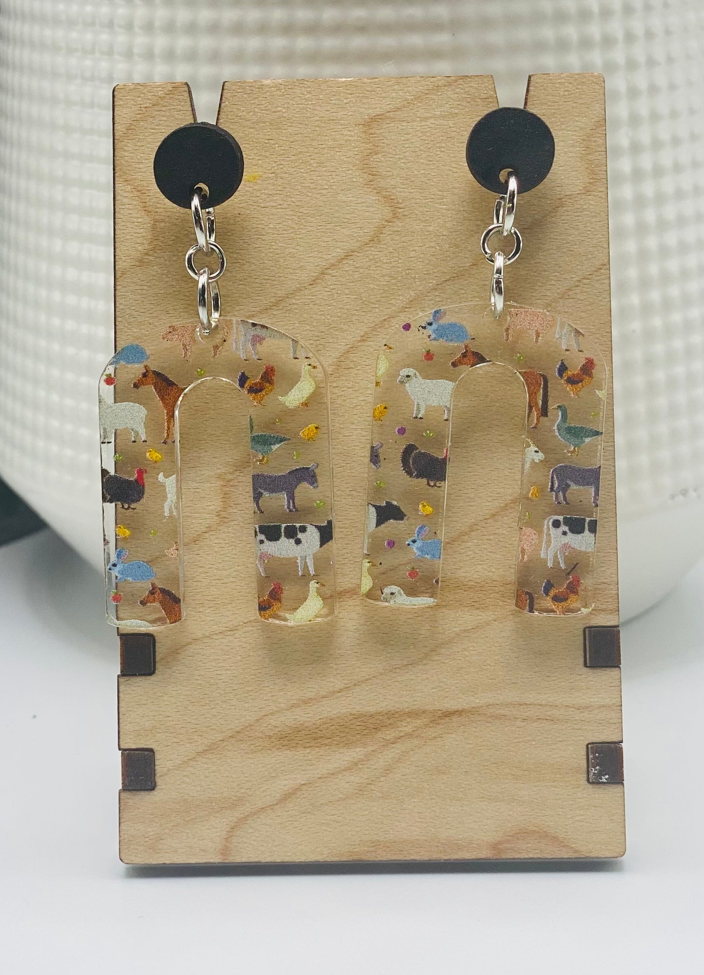 Cowgirl Chic Acrylic Earrings