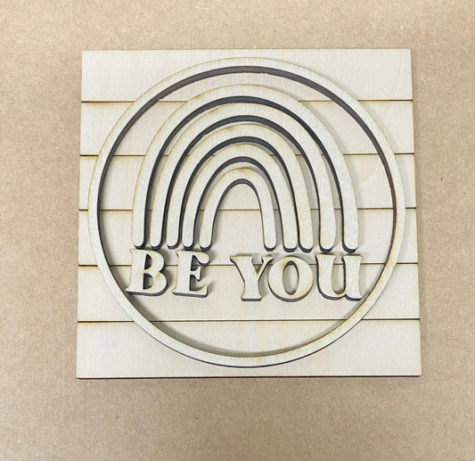 Be You Rainbow Interchangeable Tile Insert