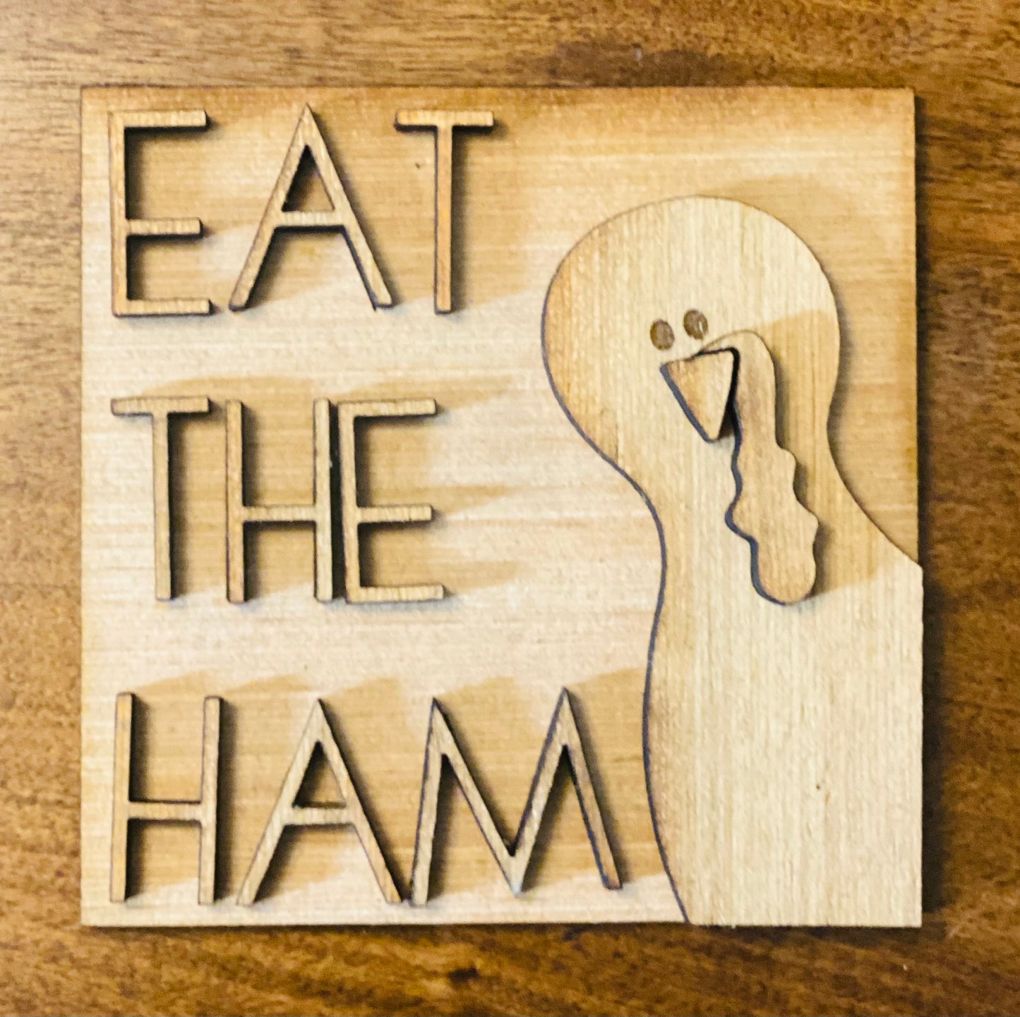 Thanksgiving Eat the Ham Tile Insert