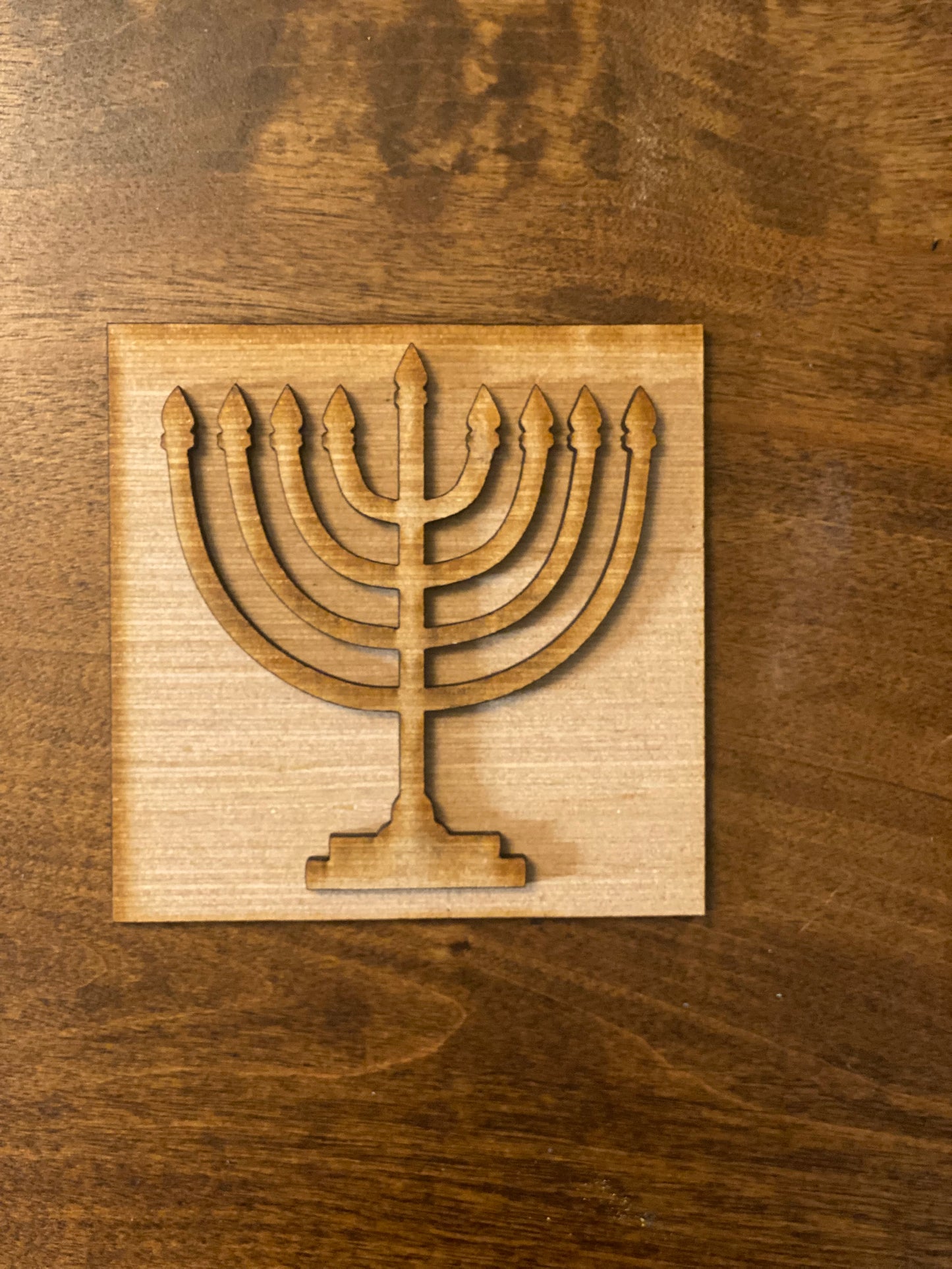 Hanukkah Menorah Tile Inserts